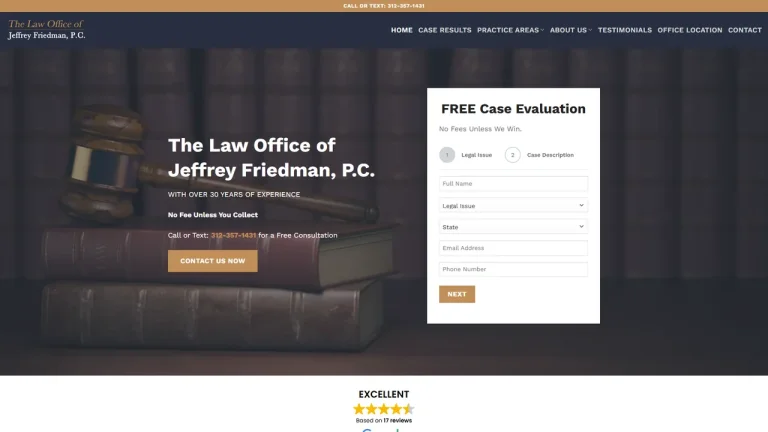 Law Office of Jeffrey Friedman, P.C. - Chicago, IL - Attorney in Chicago