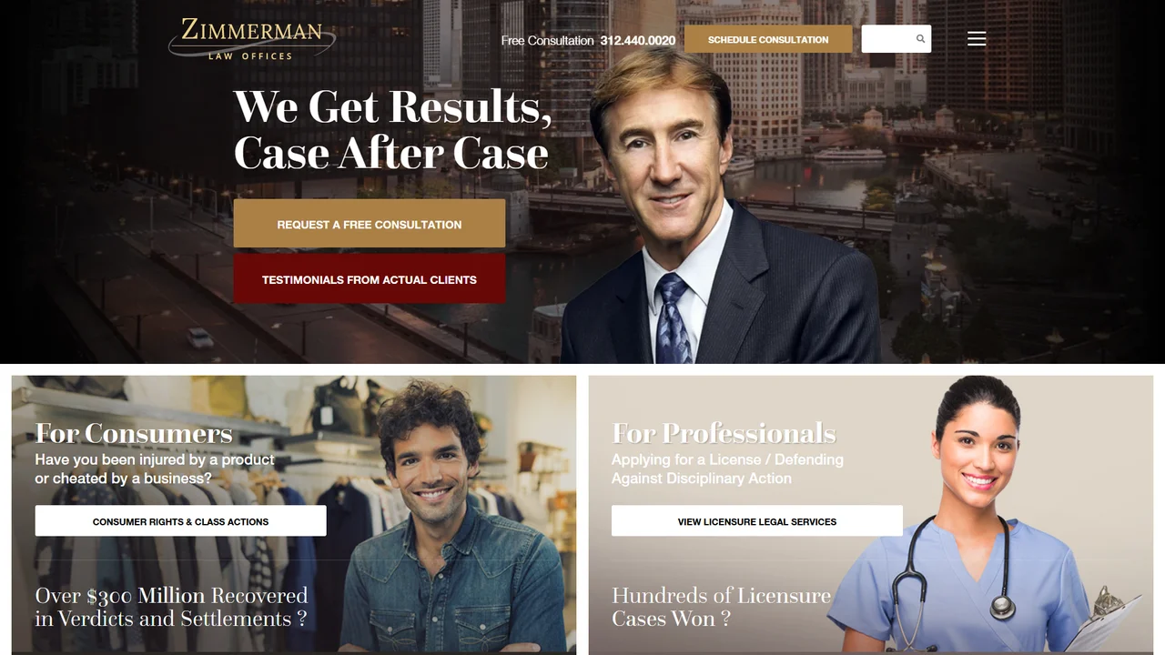 Zimmerman Law Offices - Chicago, IL office in Chicago, Illinois