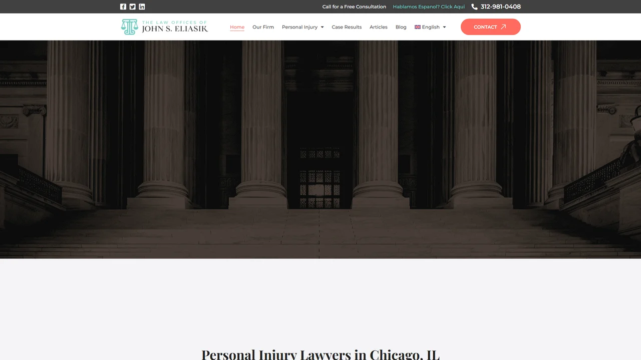 The Law Offices of John S. Eliasik - Chicago, IL office in Chicago, Illinois