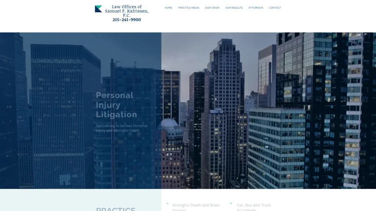 Law Offices of Samuel F. Kafrissen, P.C. - Philadelphia, PA - Attorney in Philadelphia
