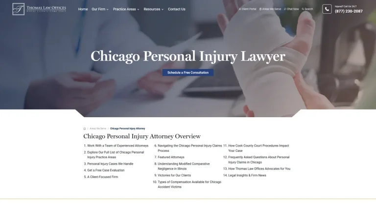 Thomas Law Offices - Chicago, IL - Attorney in Chicago