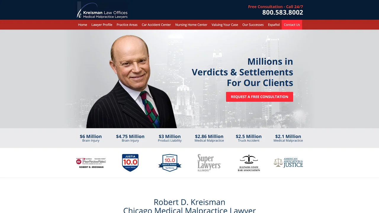 Kreisman Law Offices - Chicago, IL office in Chicago, Illinois