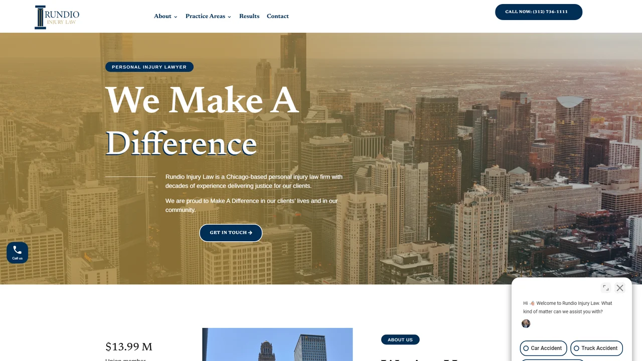 Matt Rundio Injury Law - Chicago, IL office in Chicago, Illinois