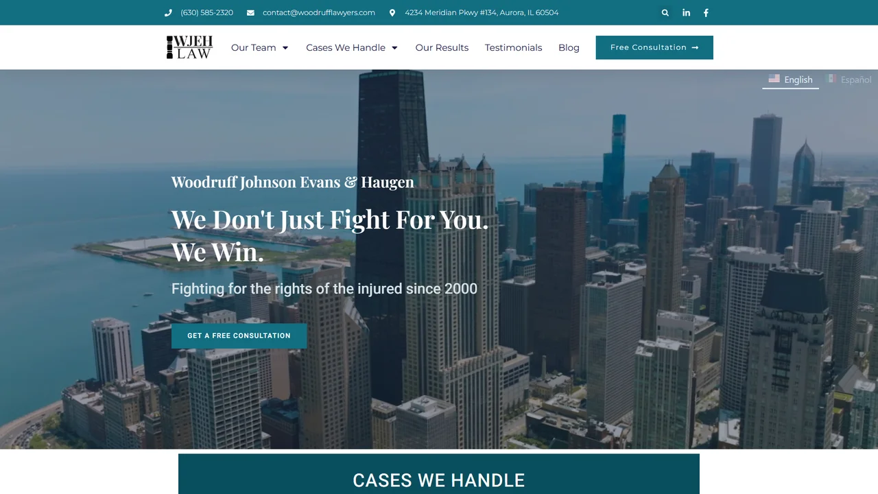 Woodruff Johnson & Evans Law Offices - Chicago, IL office in Chicago, Illinois