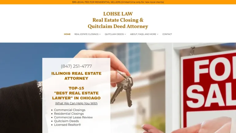LOHSE LAW - Real Estate Closing Attorney - Chicago, IL - Attorney in Chicago