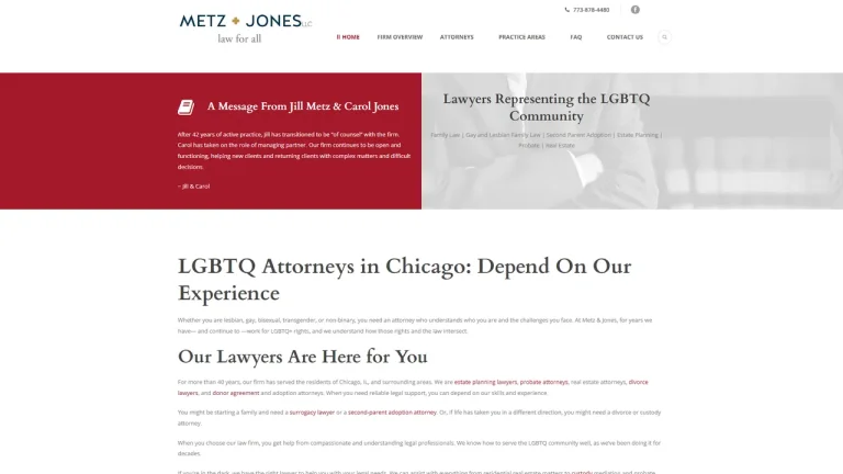 Metz + Jones LLC - Chicago, IL - Attorney in Chicago