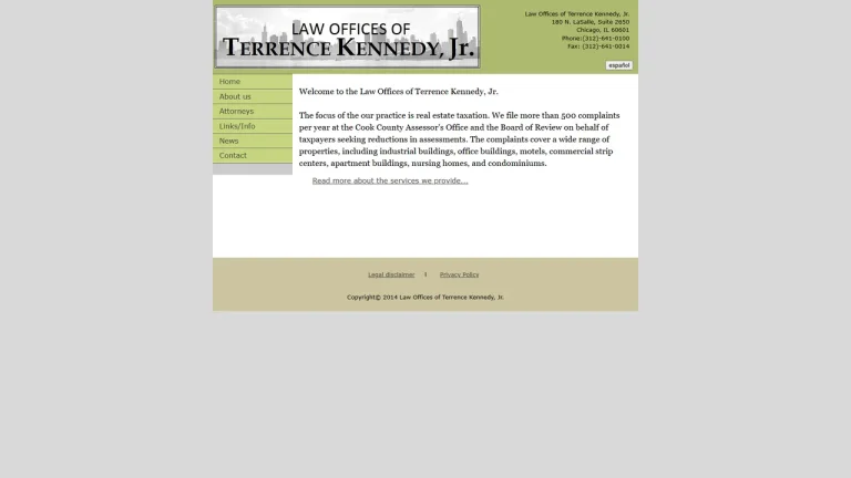 Law Offices of Terrence Kennedy, Jr. - Chicago, IL - Attorney in Chicago