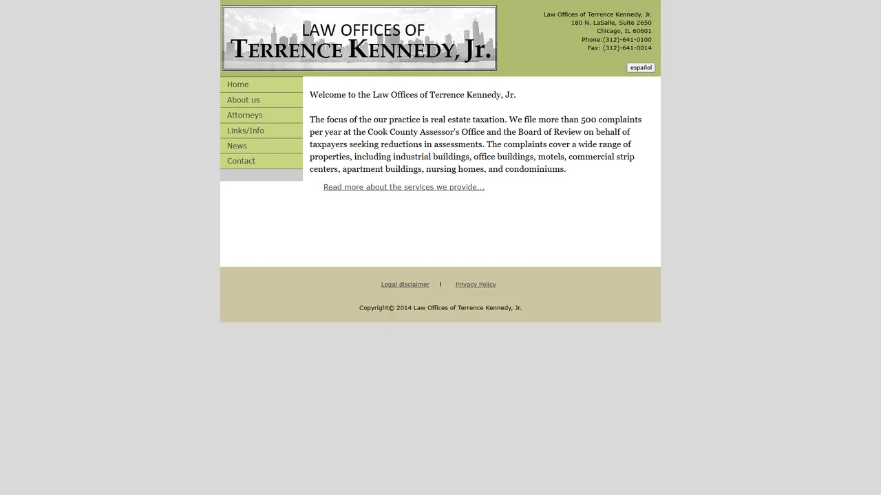 Law Offices of Terrence Kennedy, Jr. - Chicago, IL office in Chicago, Illinois