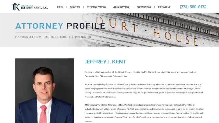 Law Offices of Jeffrey J. Kent, P.C. - Chicago, IL - Attorney in Chicago
