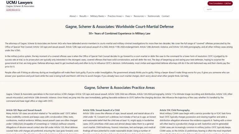 Gagne, Scherer & Associates, LLC - Chicago, IL - Attorney in Chicago