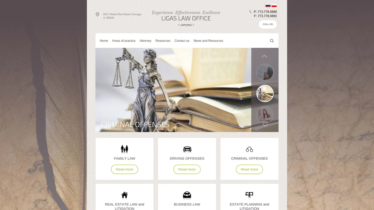 Law Office Of Andrew Ligas - Chicago, IL office in Chicago, Illinois