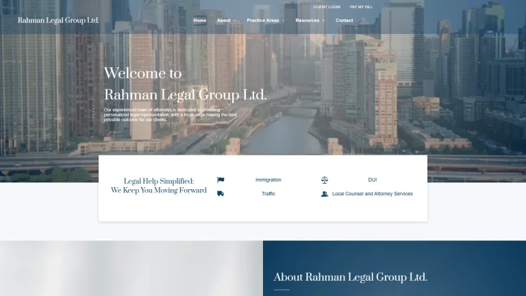 Rahman Legal Group Ltd. - Chicago, IL - Attorney in Chicago