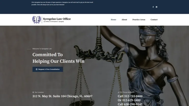 Law Offices of Christopher C. Syregelas - Chicago, IL - Attorney in Chicago