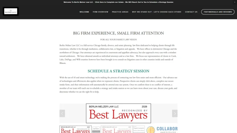Berlin Melzer Law LLC - Chicago, IL - Attorney in Chicago