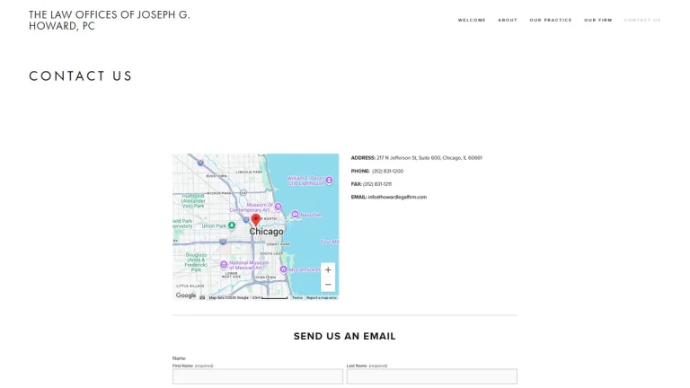 The Law Offices of Joseph G. Howard - Chicago, IL - Attorney in Chicago