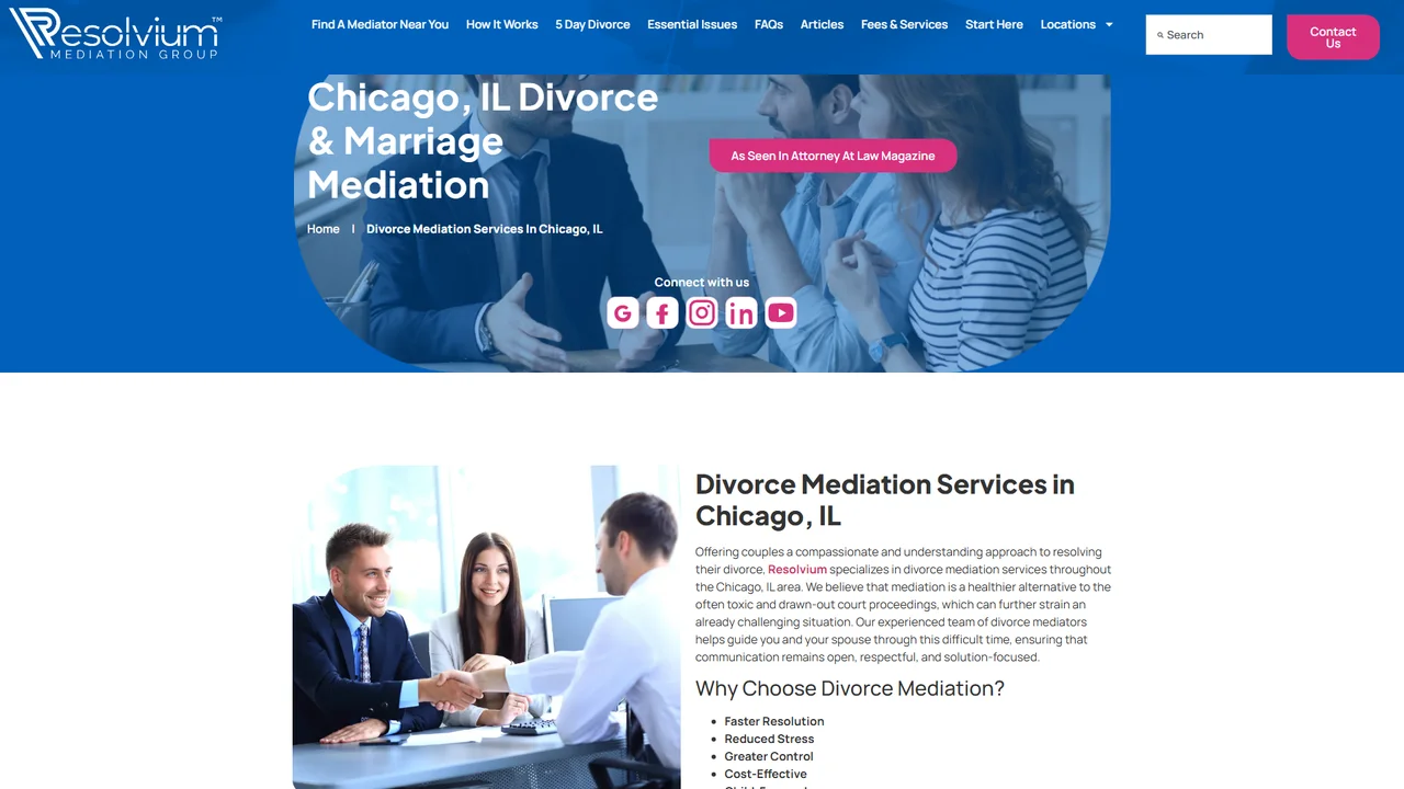 Resolvium Divorce Mediation - Chicago, IL office in Chicago, Illinois
