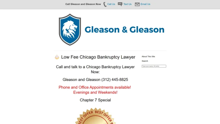 Gleason and Gleason - Chicago, IL - Attorney in Chicago