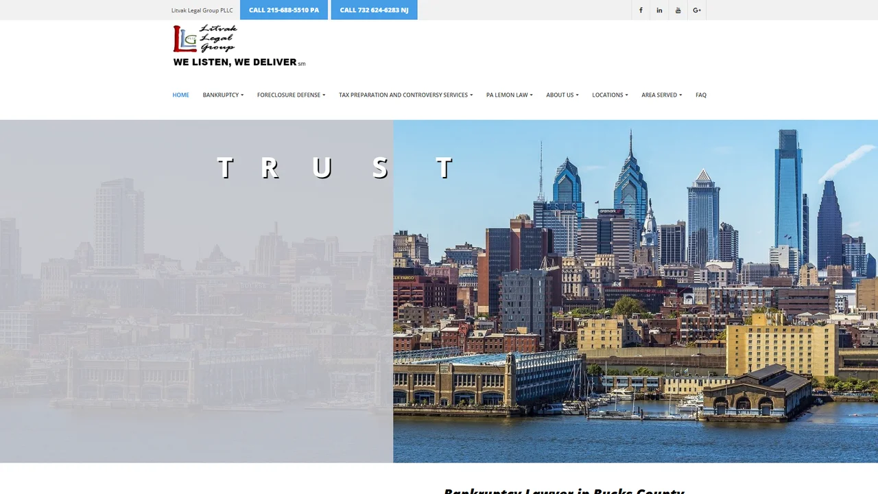 Litvak Legal Group, PLLC - Philadelphia, PA office in Philadelphia, Pennsylvania