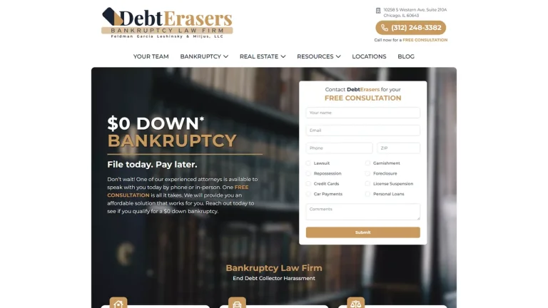 DebtErasers - Chicago, IL - Attorney in Chicago
