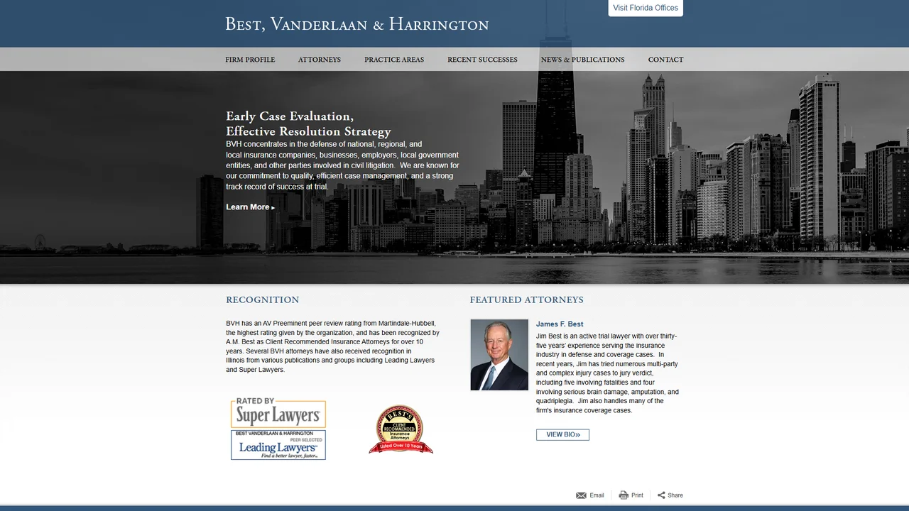 Best Vanderlaan & Harrington - Chicago, IL office in Chicago, Illinois