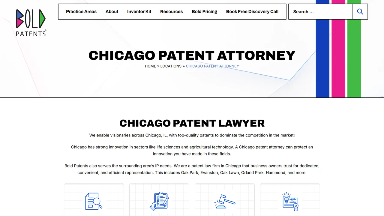 Bold Patents Law Firm - Chicago, IL office in Chicago, Illinois