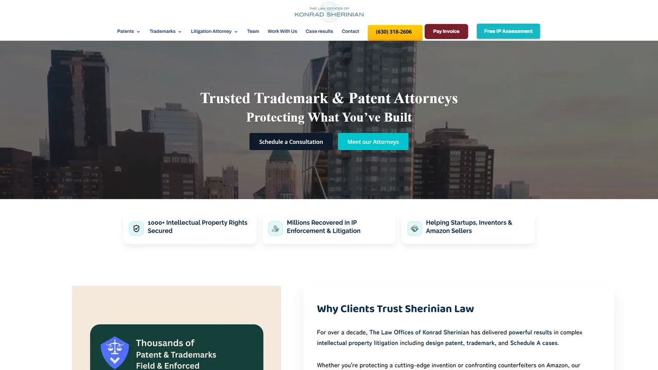 The Law Offices of Konrad Sherinian, LLC - Chicago, IL office in Chicago, Illinois