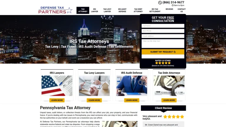 Defense Tax Partners - Philadelphia, PA - Attorney in Philadelphia