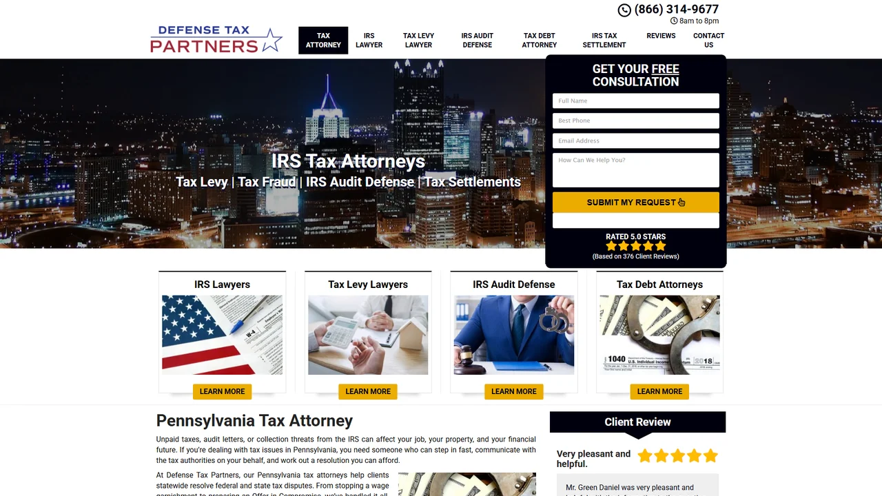 Defense Tax Partners - Philadelphia, PA office in Philadelphia, Pennsylvania