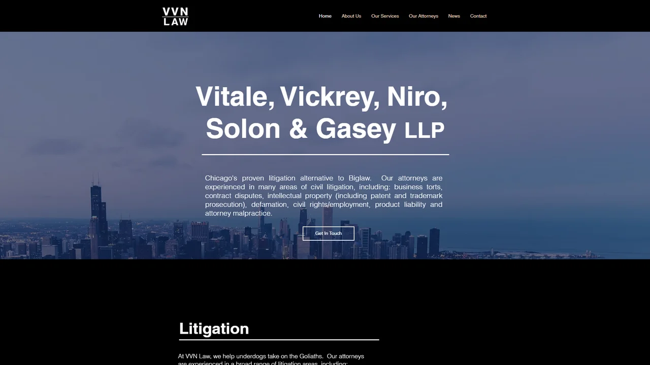 Vitale, Vickrey, Niro, Solon & Gasey LLP - Chicago, IL office in Chicago, Illinois