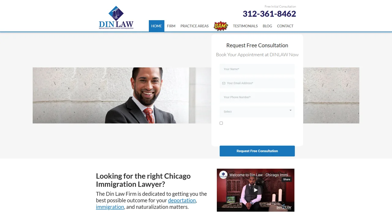 Din Law, LLC - Chicago, IL office in Chicago, Illinois