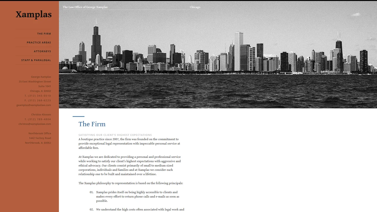 George C Xamplas Law Office - Chicago, IL office in Chicago, Illinois