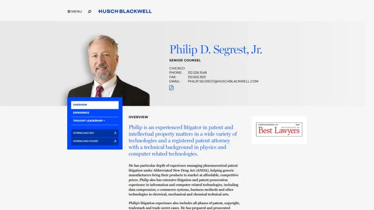 Attorney Philip D. Segrest, Jr. - Chicago, IL - Attorney in Chicago