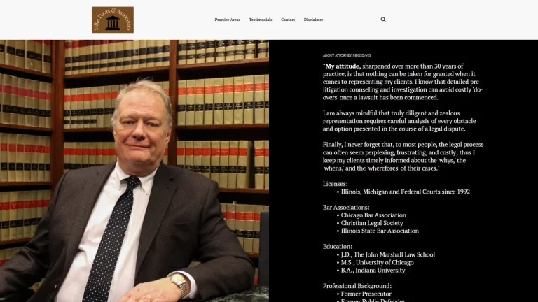 Mike Davis and Associates PC - Chicago, IL - Attorney in Chicago