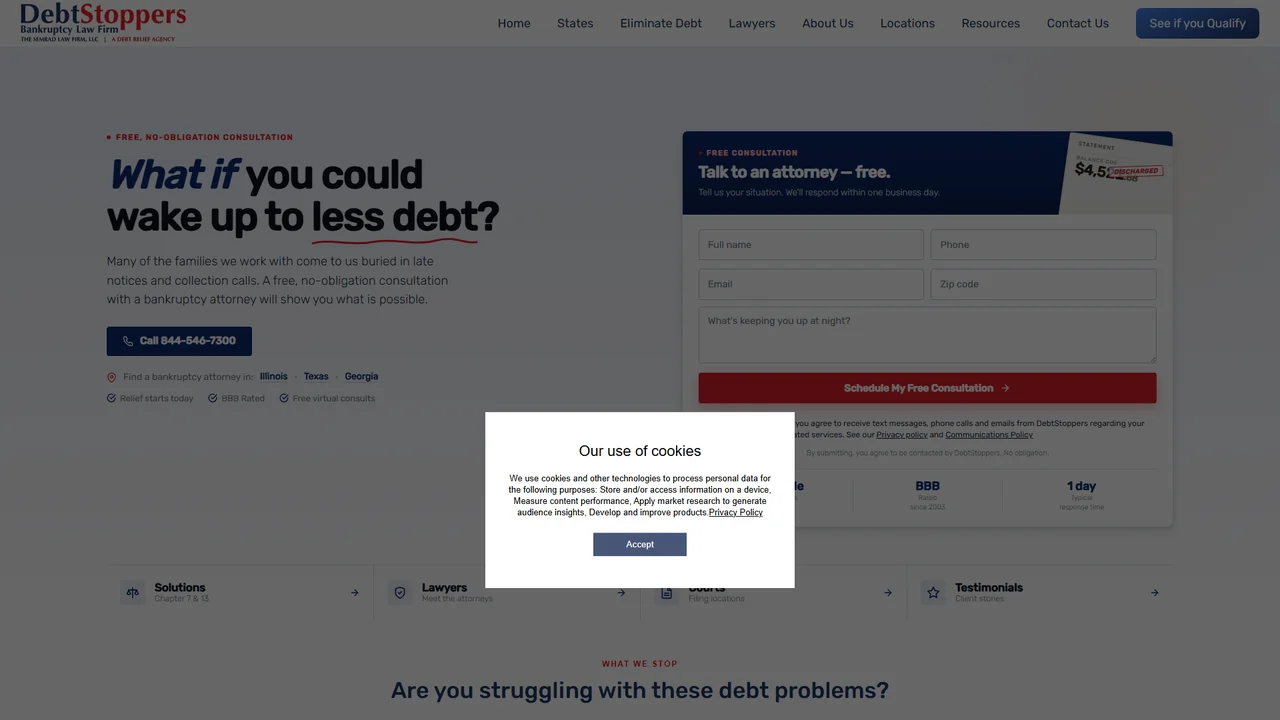 DebtStoppers - Robert J. Semrad & Associates - Chicago, IL office in Chicago, Illinois