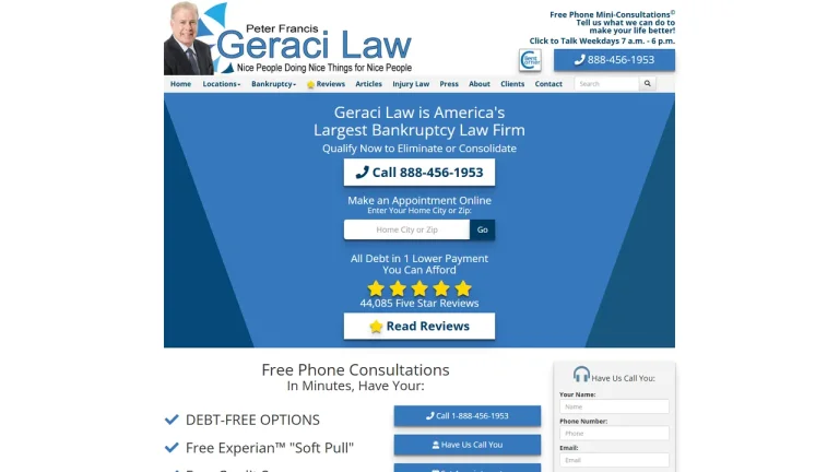Peter Francis Geraci and Geraci Law, LLC - Chicago, IL - Attorney in Chicago