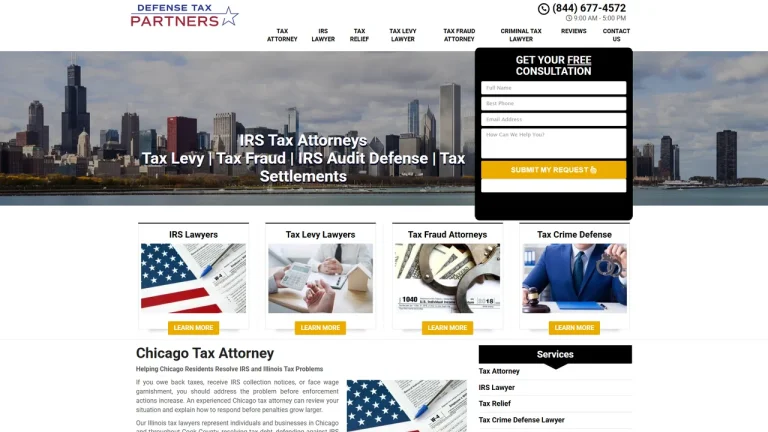 Defense Tax Partners - Chicago, IL - Attorney in Chicago