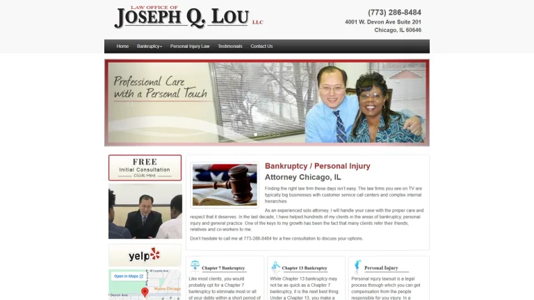 Law Office of Joseph Q. Lou, LLC - Chicago, IL - Attorney in Chicago
