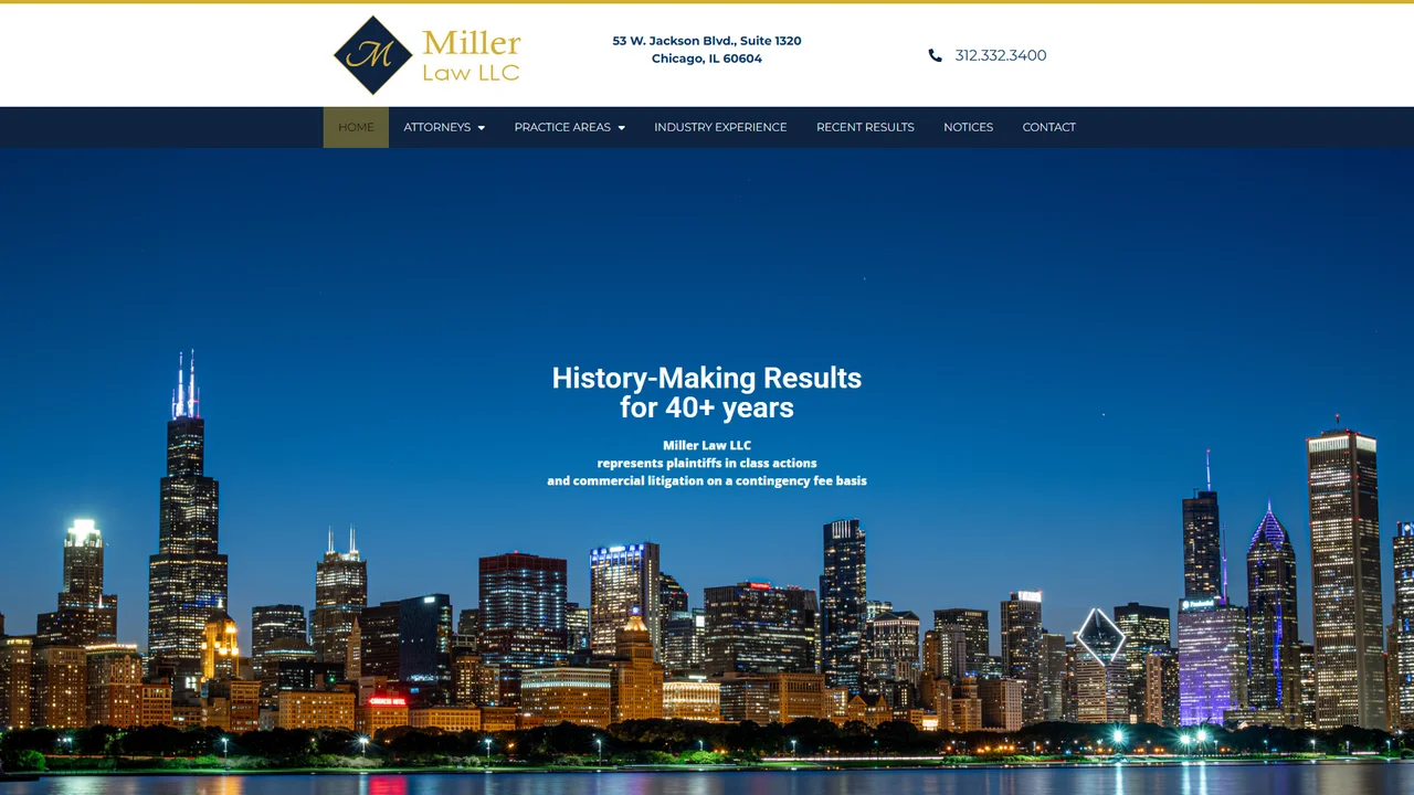 Miller Law, LLC - Chicago, IL office in Chicago, Illinois