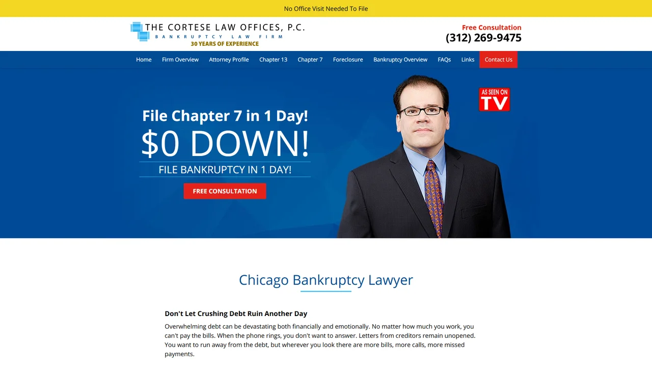 The Cortese Law Offices, P.C. - Chicago, IL office in Chicago, Illinois