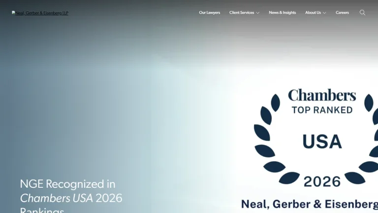 Neal, Gerber & Eisenberg LLP - Chicago, IL - Attorney in Chicago