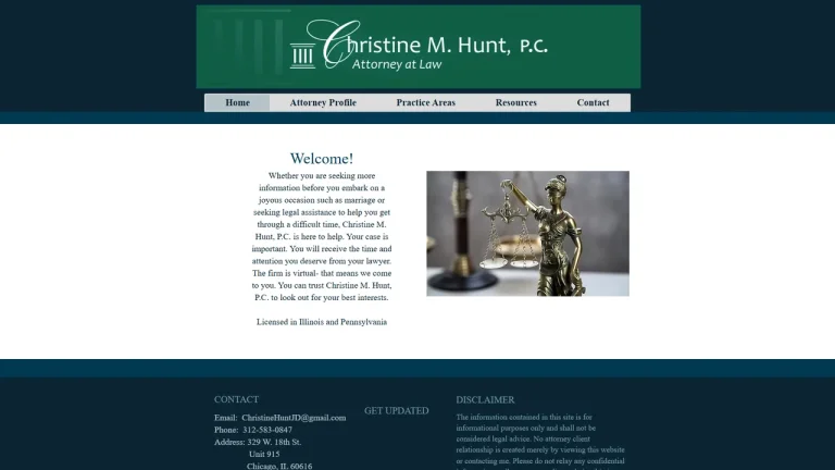 Christine M. Hunt P.C. - Chicago, IL - Attorney in Chicago