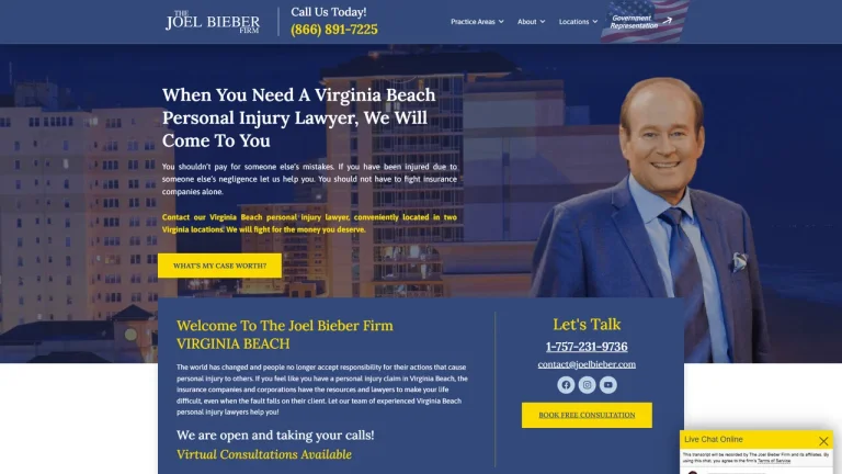 The Joel Bieber Firm - Virginia Beach, VA - Attorney in Virginia Beach