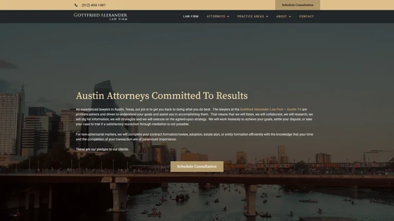 Gottfried Alexander Law Firm - Austin, TX - Attorney in Austin