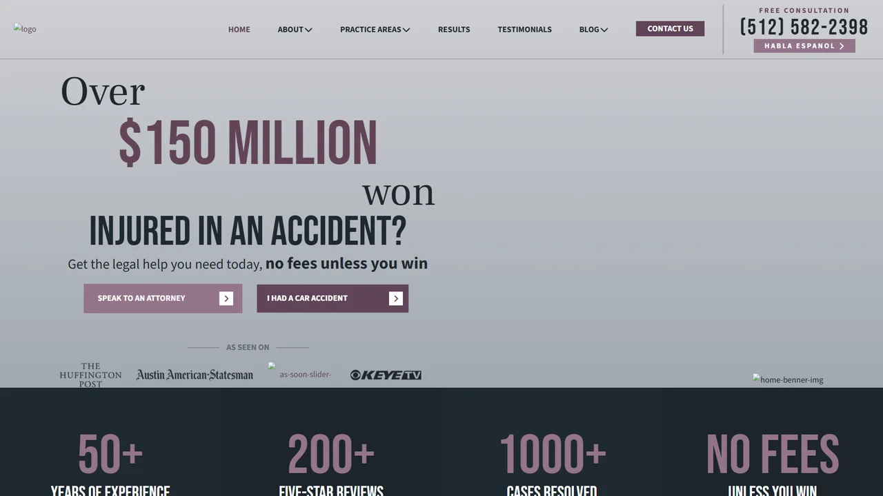 TK Injury Lawyers: Austin Personal Injury Lawyer - Austin, TX office in Austin, Texas