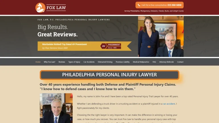 Fox Law, P.C. - Philadelphia, PA - Attorney in Philadelphia