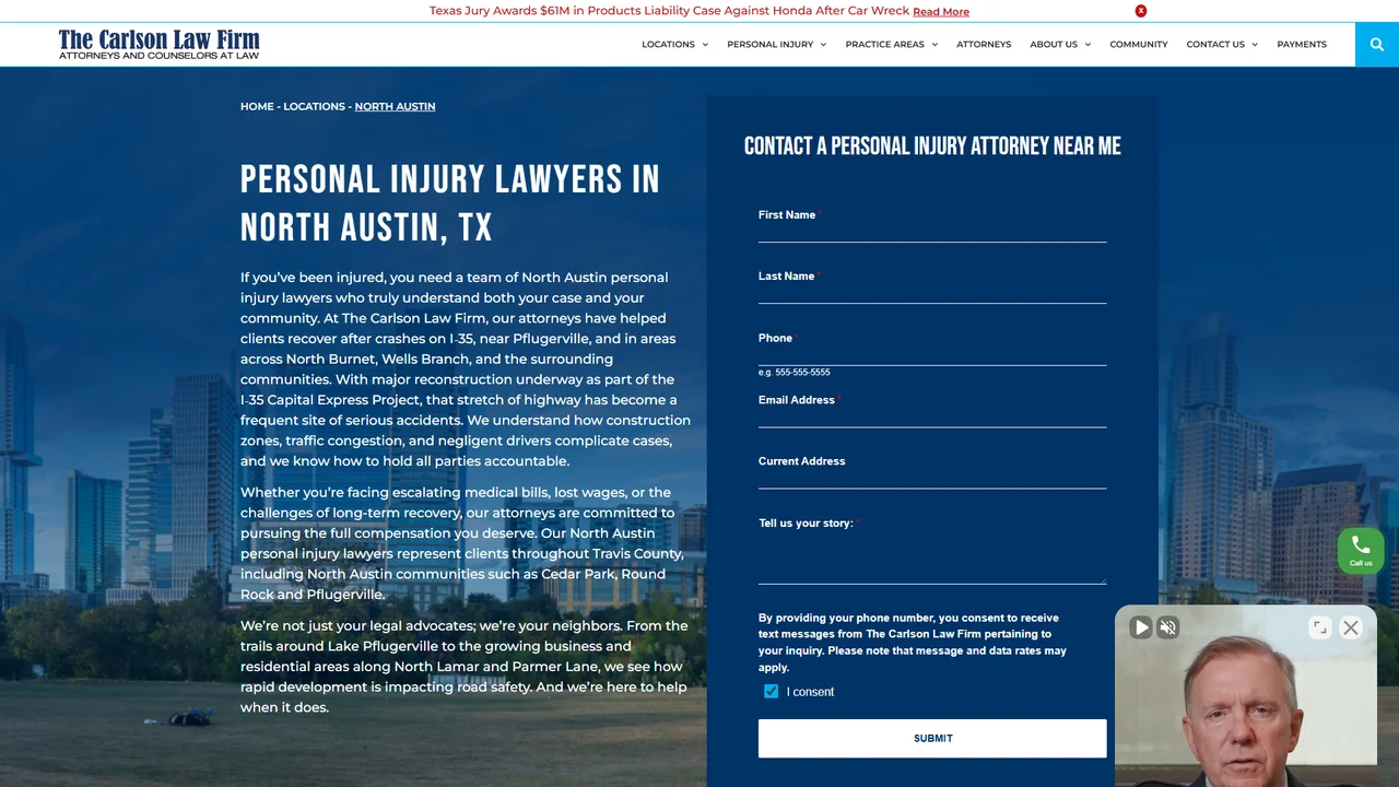 The Carlson Law Firm - Austin, TX office in Austin, Texas