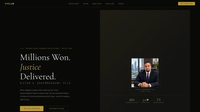 The Law Office Of Victor Ghaemmaghami, PLLC - Austin, TX - Attorney in Austin