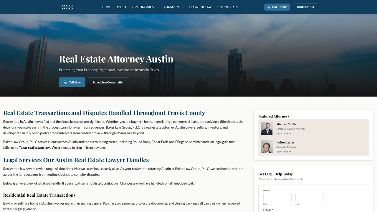 Baker Law Group, PLLC - Austin, TX office in Austin, Texas