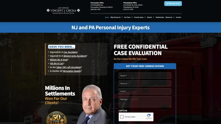Law Offices of Vincent J. Ciecka, P.C. - Philadelphia, PA - Attorney in Philadelphia