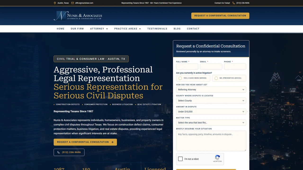 Nunis & Associates - Austin, TX office in Austin, Texas